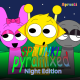 Sprunki Pyramixed: Night Edition