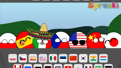 Countryballs Sprunki Retake