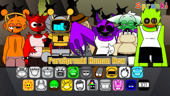 ParaSprunki New Human