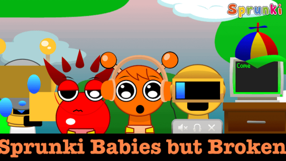 Sprunki Babies But Broken Mod