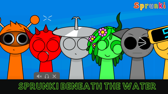 Sprunki Beneath the Water