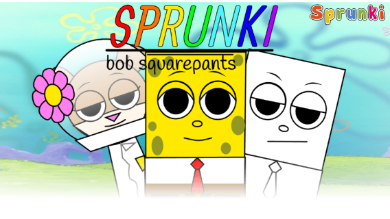 Sprunki Bob Squarepants Mod