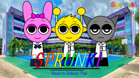 Sprunki but Back to School Thailand