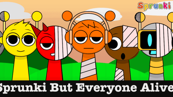 Sprunki but everyone is alive