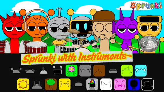 Sprunki but with Instruments