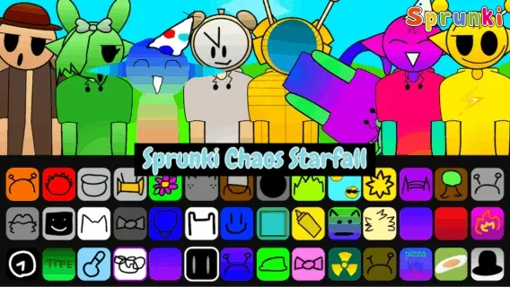 Sprunki Chaos Starfall