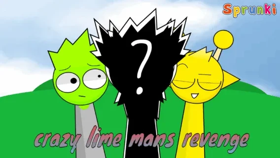 Sprunki Crazy lime Mans Revenge