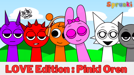 Sprunki Love Edition: Pinki Oren