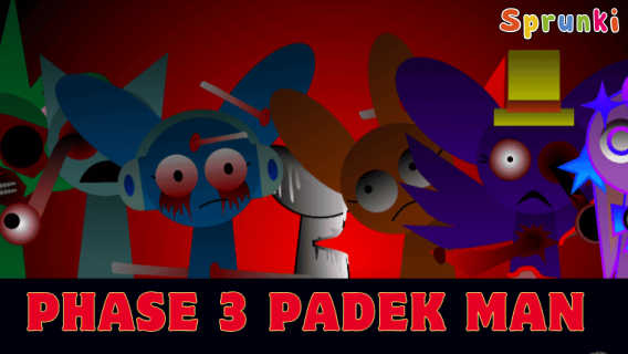 Sprunki Phase 3: Padek Man