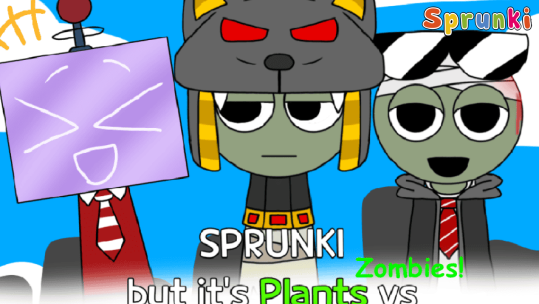 Sprunki PvZ (Plant vs Zombies) Mod