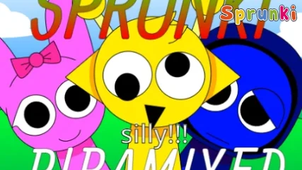 Sprunki Pyramix Silly Edition