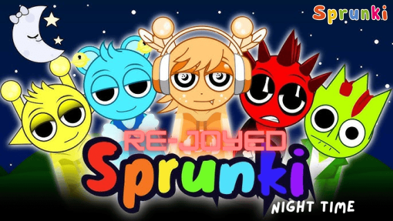 Sprunki Rejoyed: Night Time