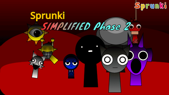 Sprunki Simplified Phase 2 All Character