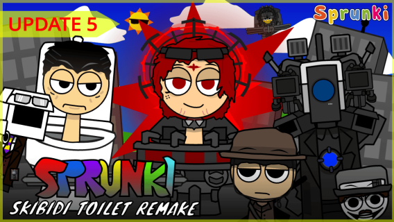 Sprunki: Skibidi Toilet Remake 5