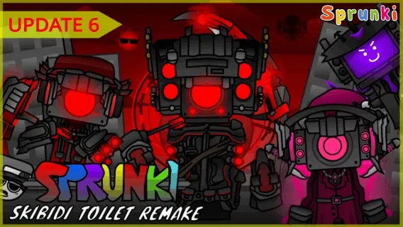 Sprunki Skibidi Toilet Remake 6