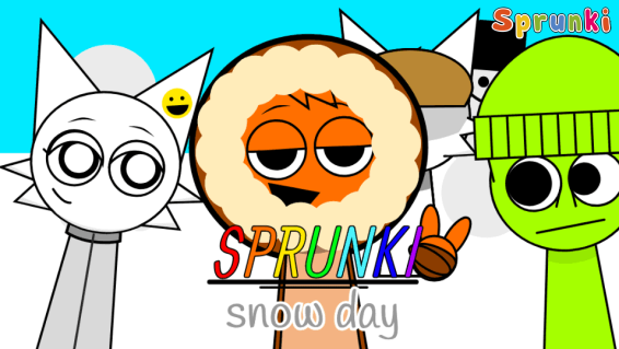 Sprunki Snow Day