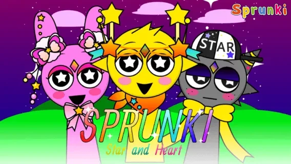 Sprunki Star and Heart